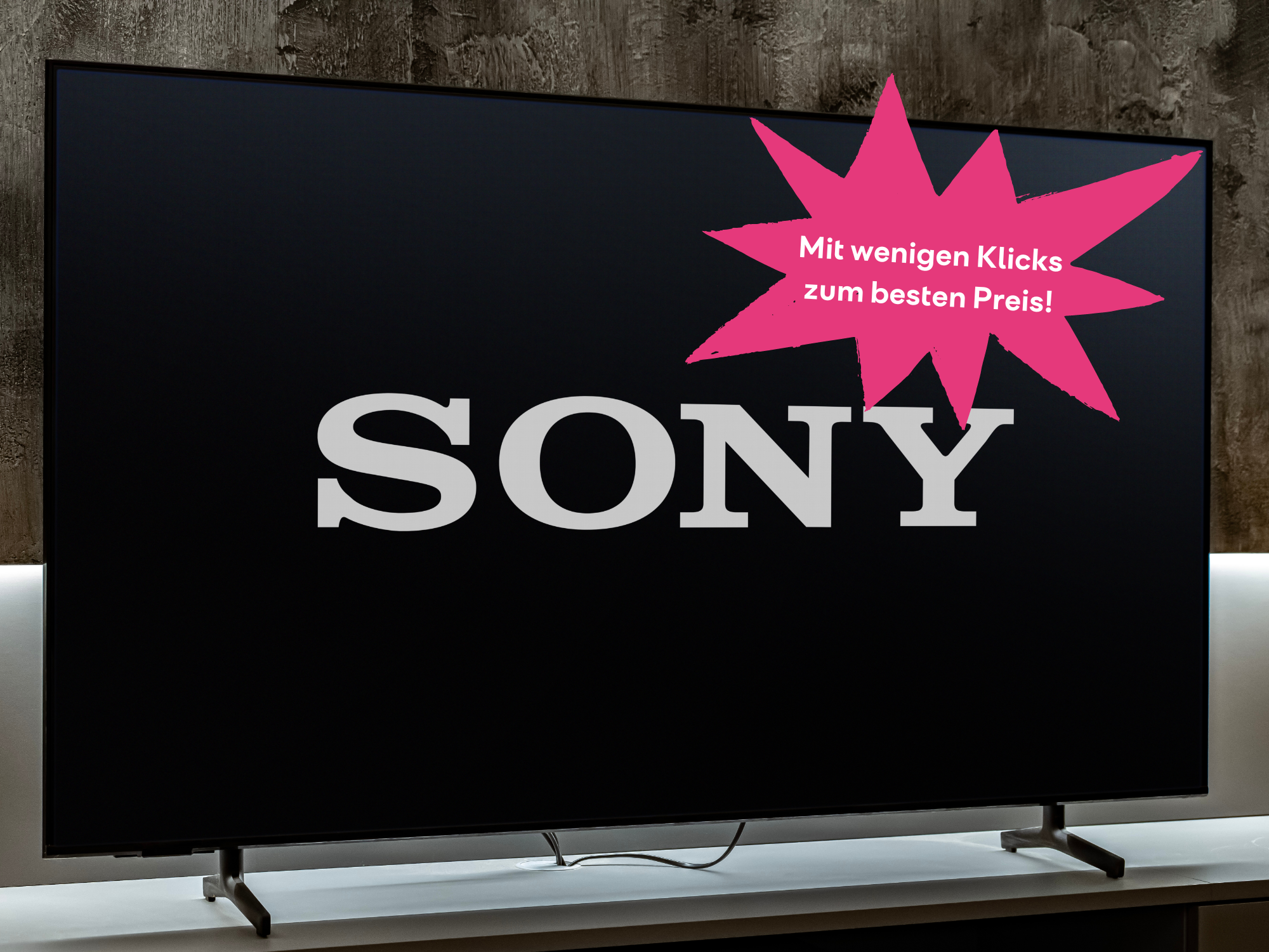 Sony 4K-TV - Mit wenigen Klicks zum besten Preis!