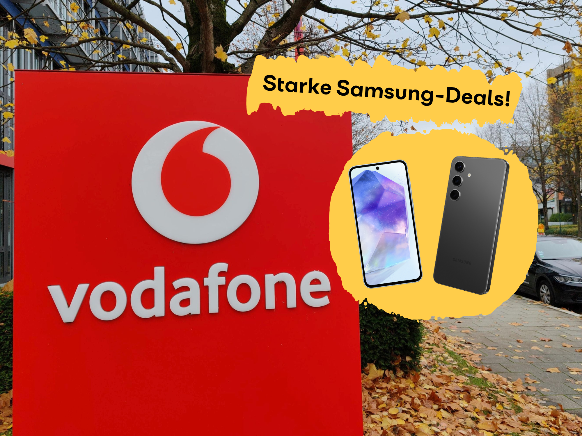 Los fuertes acuerdos de Samsung con Vodafone