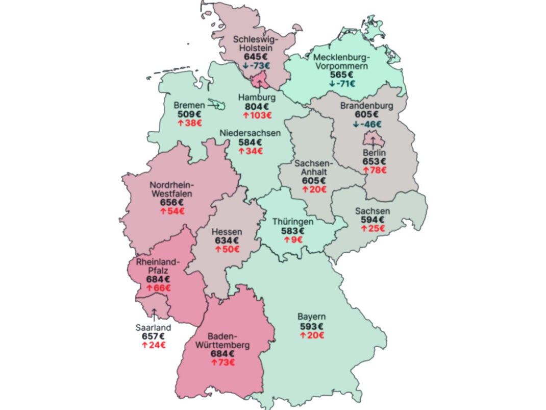 Strom-Karte deckt auf: So teuer wird Strom 2025 in Deutschland