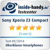 Testsiegel Sony Xperia Z3 Compact