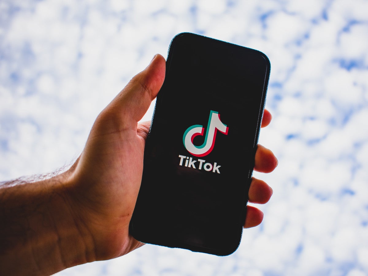 Tiktok App auf einem Smartphone