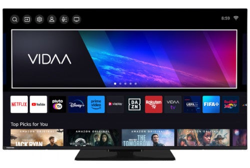 Toshiba Smart TV 65UV3463DA in der Frontansicht.