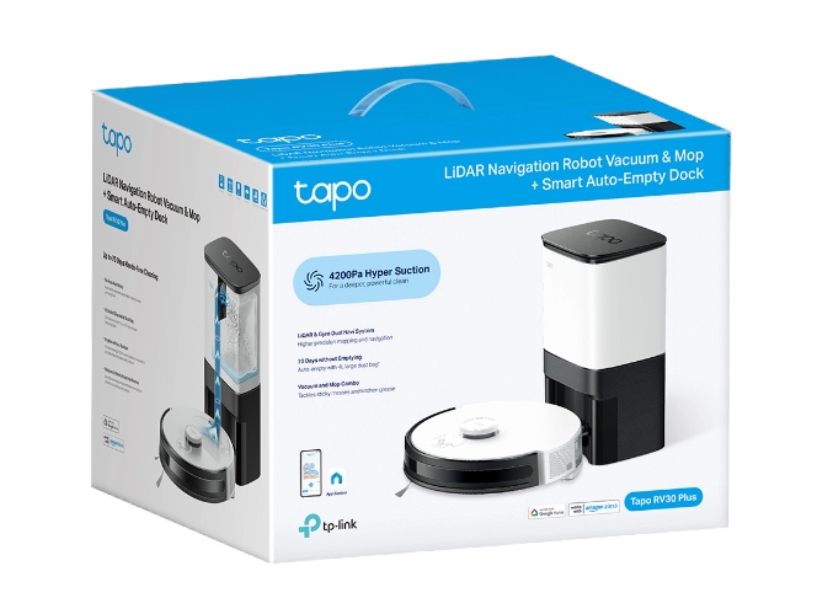 Foto: Saug-wisch-roboter TP-LINK Tapo RV30 Plus