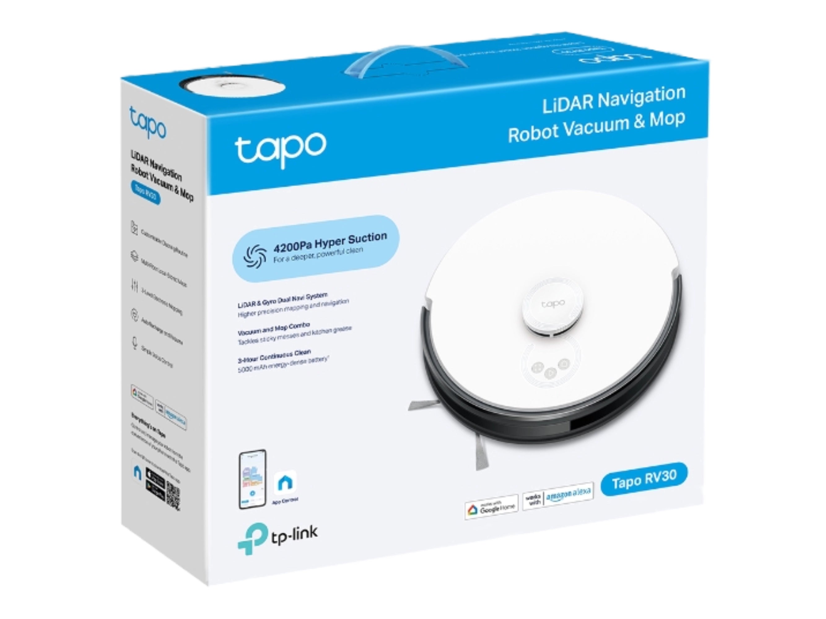 Foto: Saug-wisch-roboter TP-LINK Tapo RV30