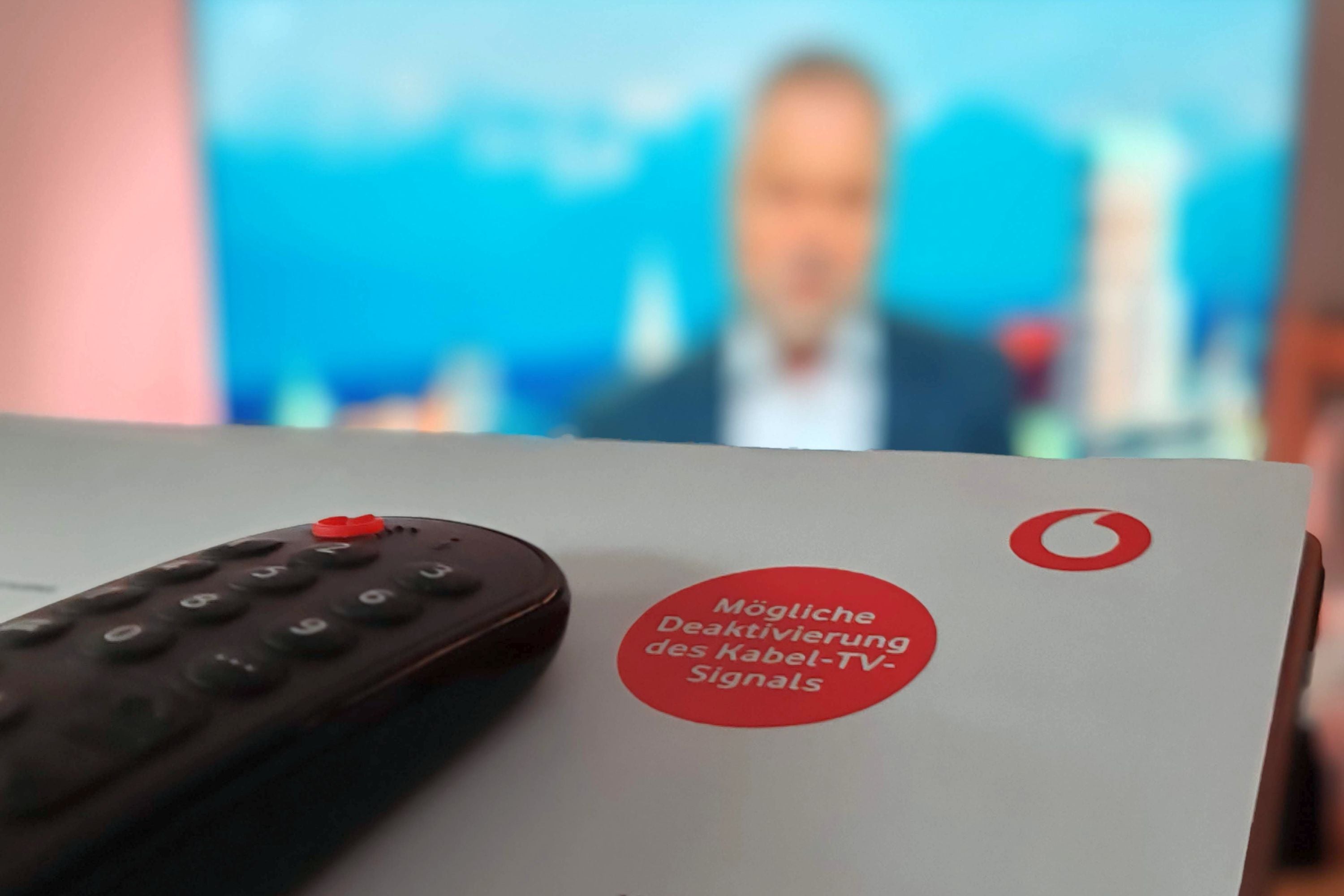 Ein Schreiben von Vodafone an Kabel-TV-Nutzer