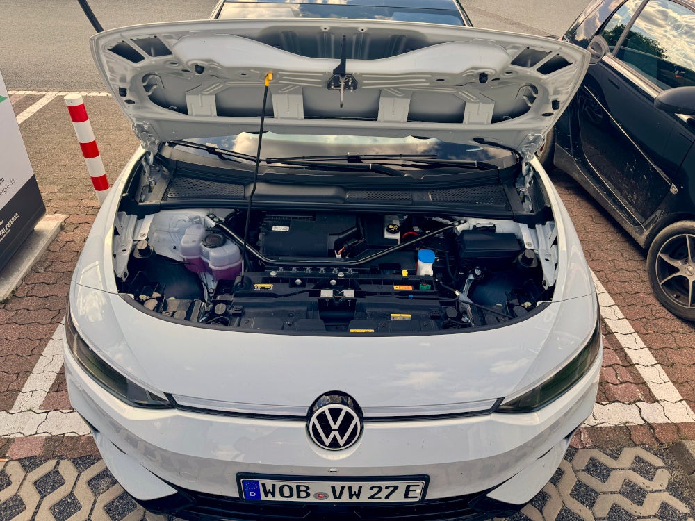 Motorraum des Volkswagen ID.7.