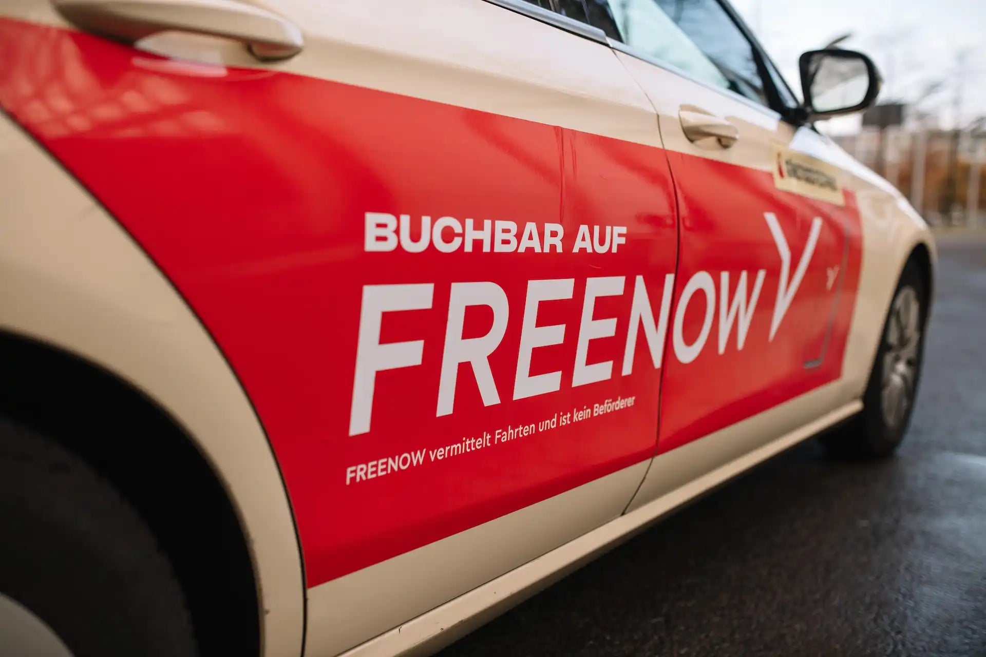 FreeNow Mitfahrdienst