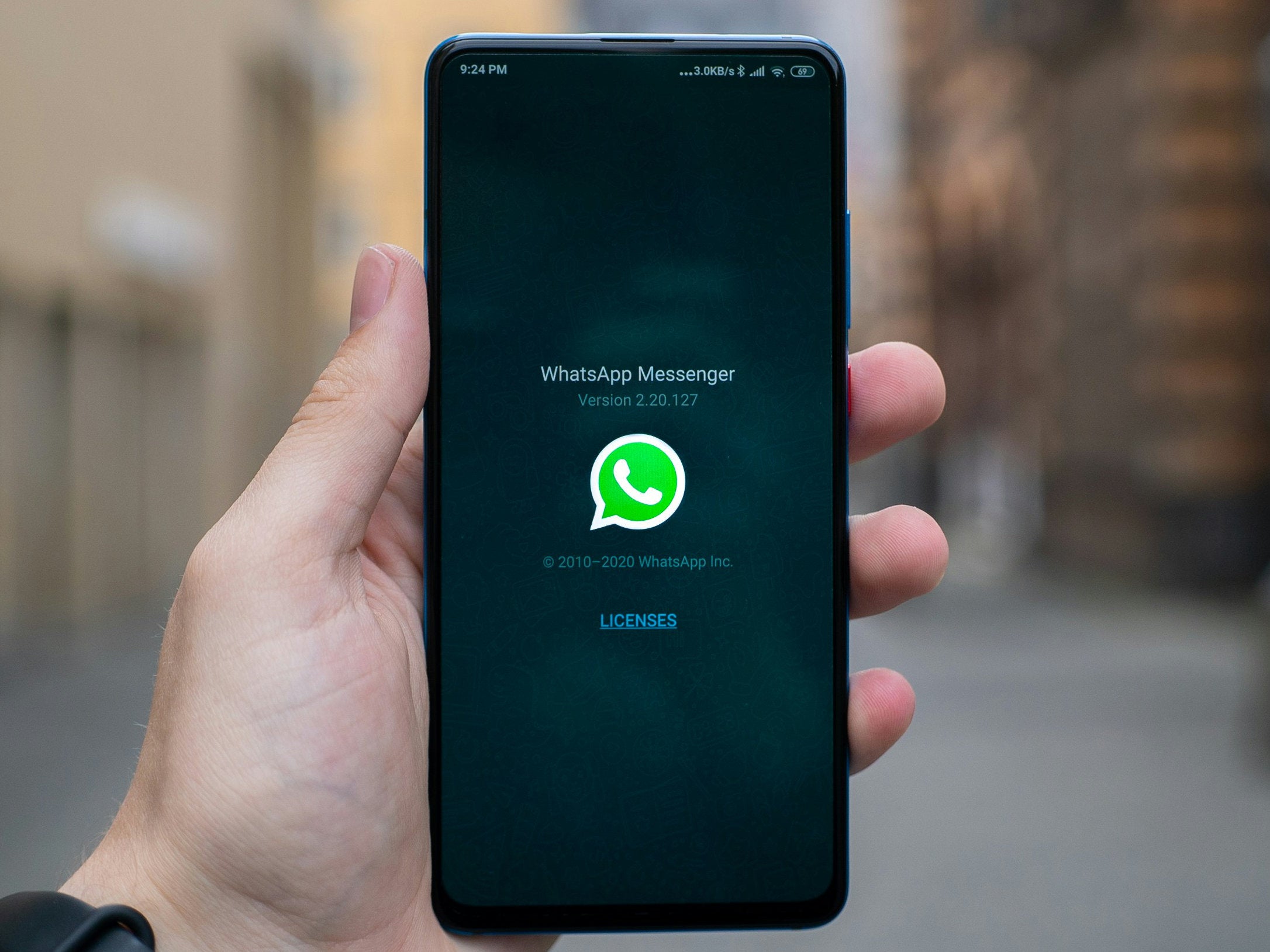 WhatsApp auf einem Android-Smartphone