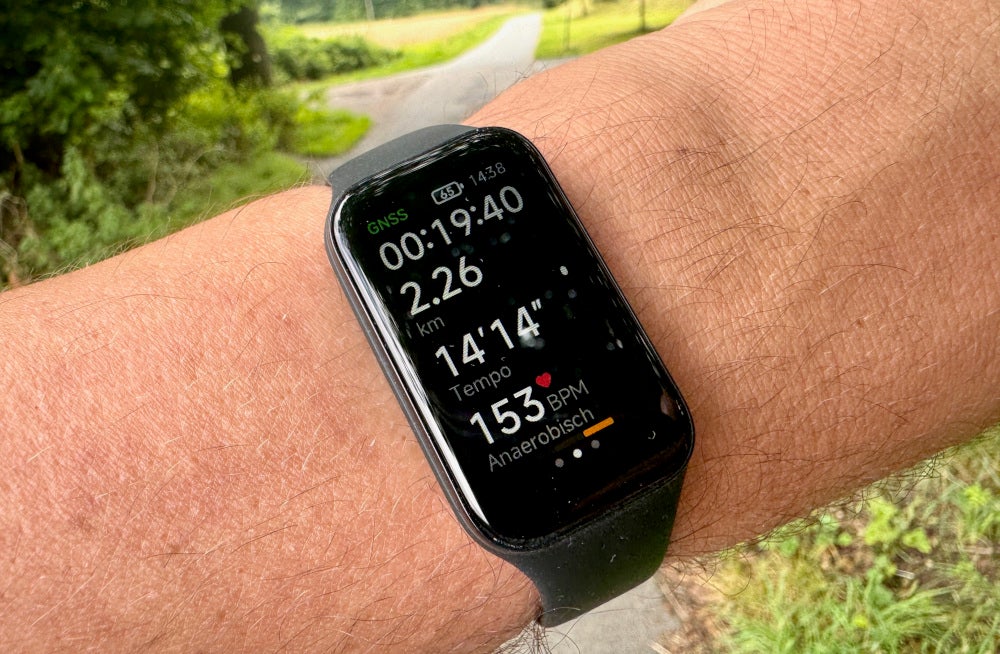 Trainingsmodus auf dem Xiaomi Redmi Smart Band 2.