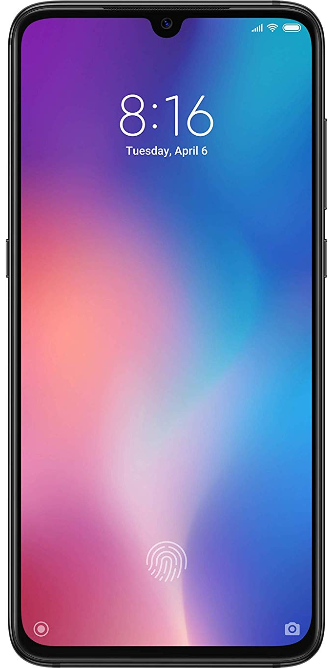 Das Pressebild zum Xiaomi Mi 9 in Schwarz.